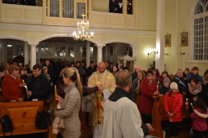 Kunga Augšāmcelšanās svētku vigilija (26.03.2016)