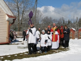 Palmu jeb Kunga Ciešanu svētdiena (20.03.2016)