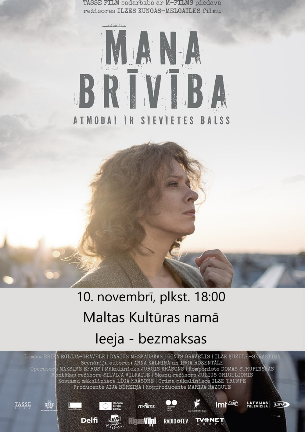 Filma &quot;Mana brīvība&quot; Maltas KN