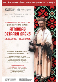 [Mainīts pasākuma datums] Izstāde &quot;Atmodas dzīparu spēks&quot;