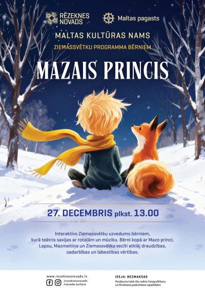 Ziemassvētku programma bērniem ''Mazais princis''