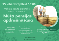 Bibliotēka aicina uz semināru