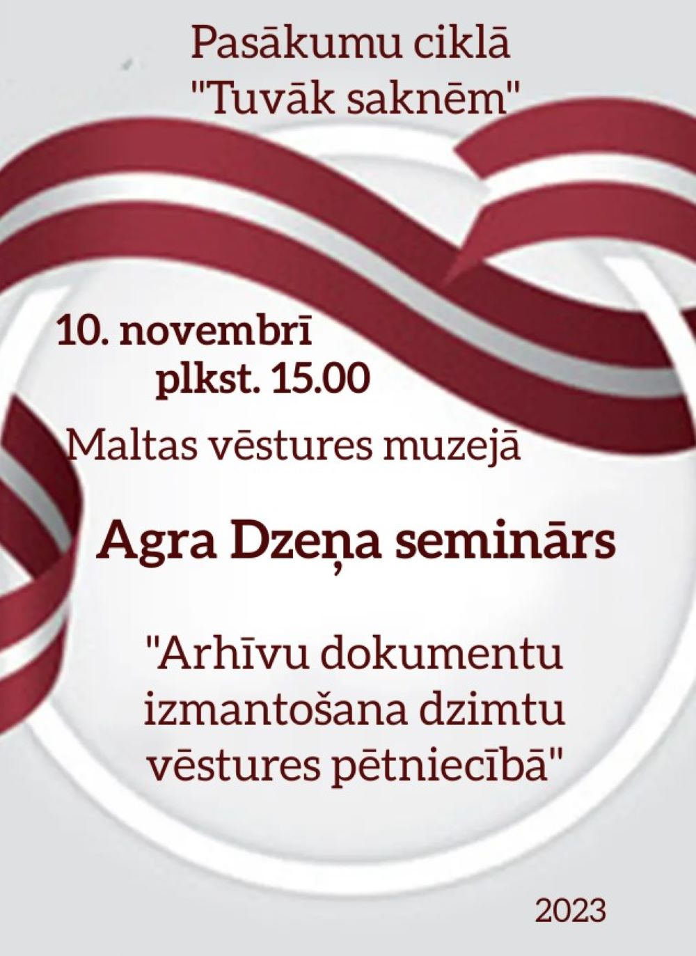 Agra Dzeņa seminārs