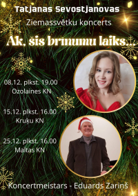 Tatjanas Sevostjanovas koncerts &quot;Ak, šis brīnumu laiks...&quot;