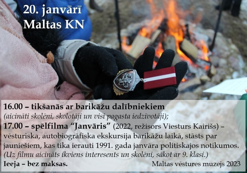 20. janvāris – Barikāžu aizstāvju atceres diena