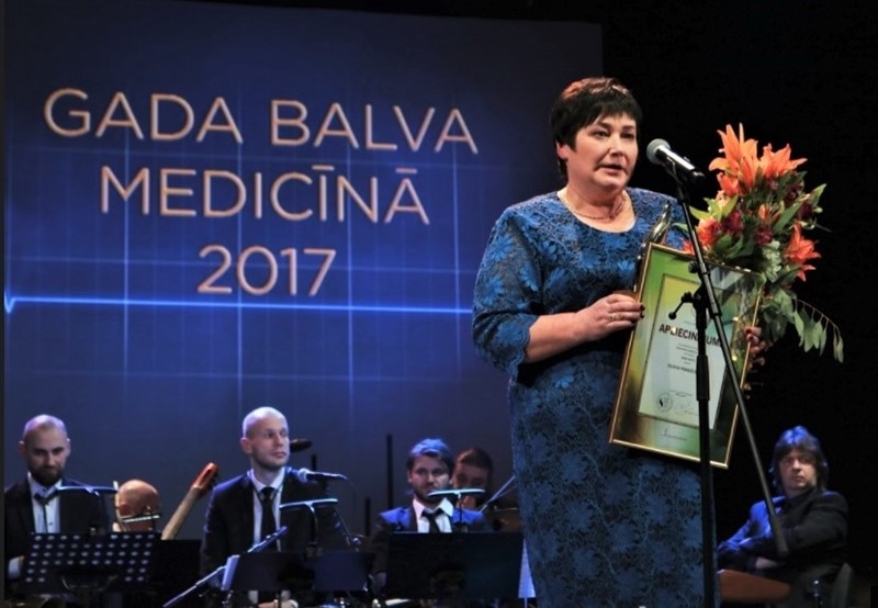 Mūsu Silvija Paraščiņaka – “Gada ārsts 2017”