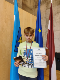 Romanam Laškovam 2. vieta IX Latgales jauno šaha amatieru čempionātā
