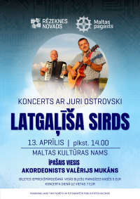 Jura Ostrovska koncerts &quot;Latgalieša sirds&quot;